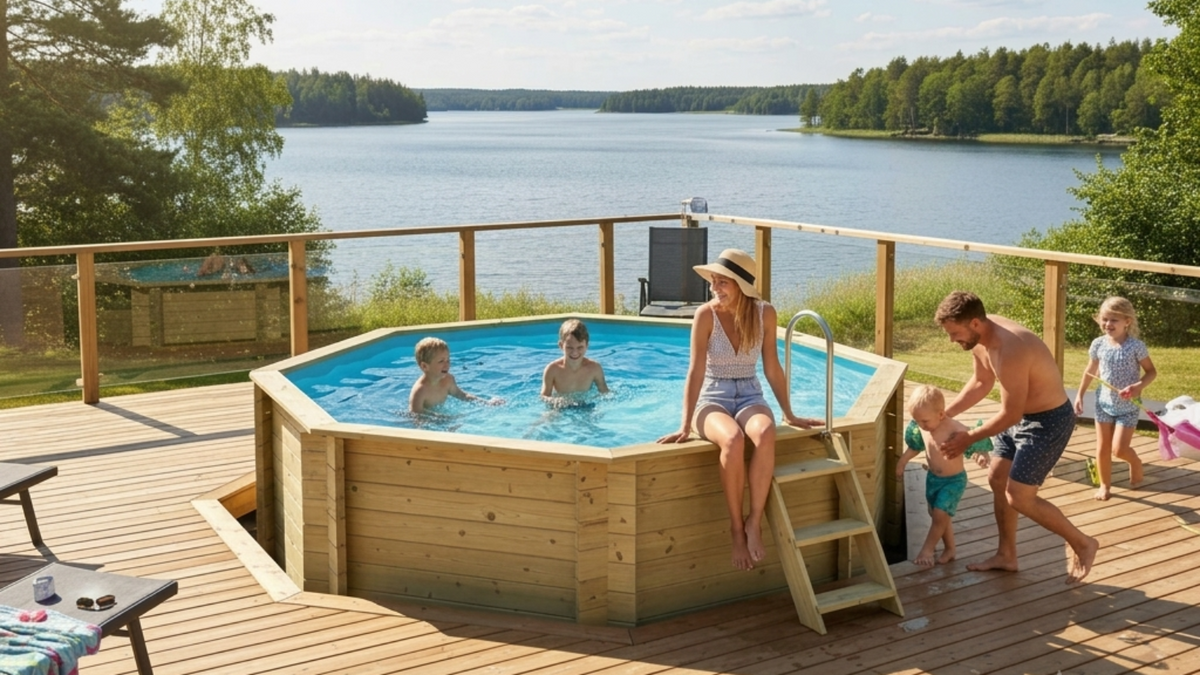 Vinterstänga Poolen