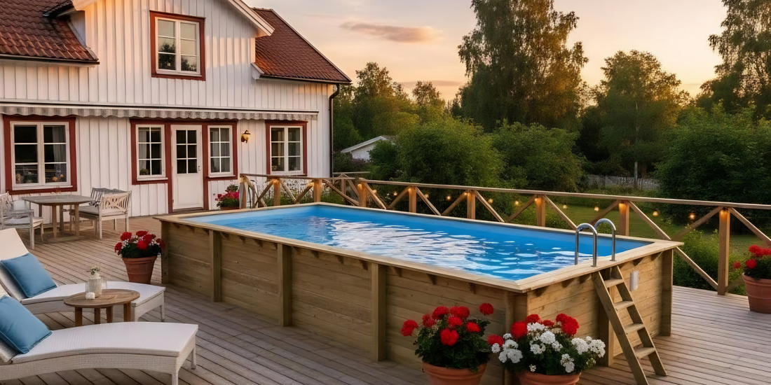 Så bygger du en träpool hemma