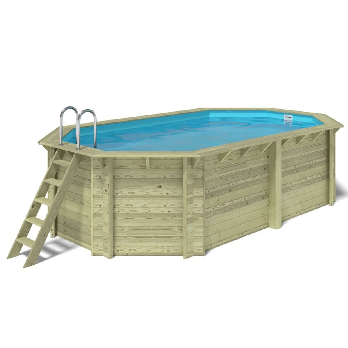 Träpool Sol – Enkla Poolen