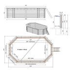 Träpool Sol – Enkla Poolen