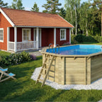 Träpool Sol – Enkla Poolen