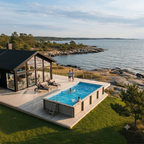Träpool Hav – Enkla Poolen