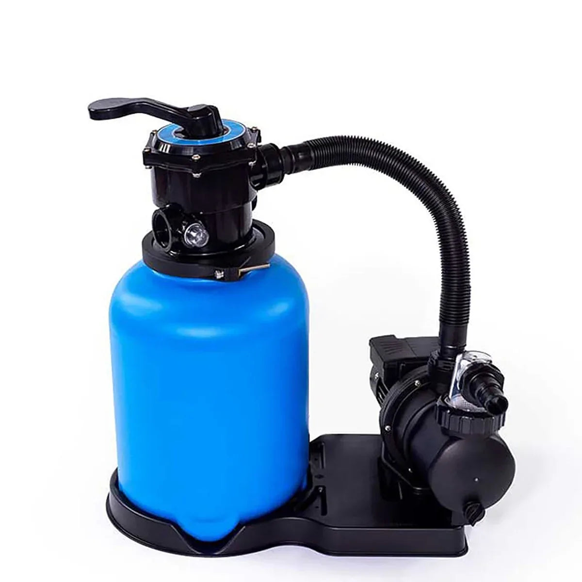 Träpool från Enkla Poolen Pump