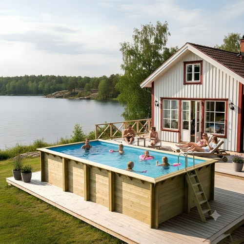 Träpool Sjö – Enkla Poolen