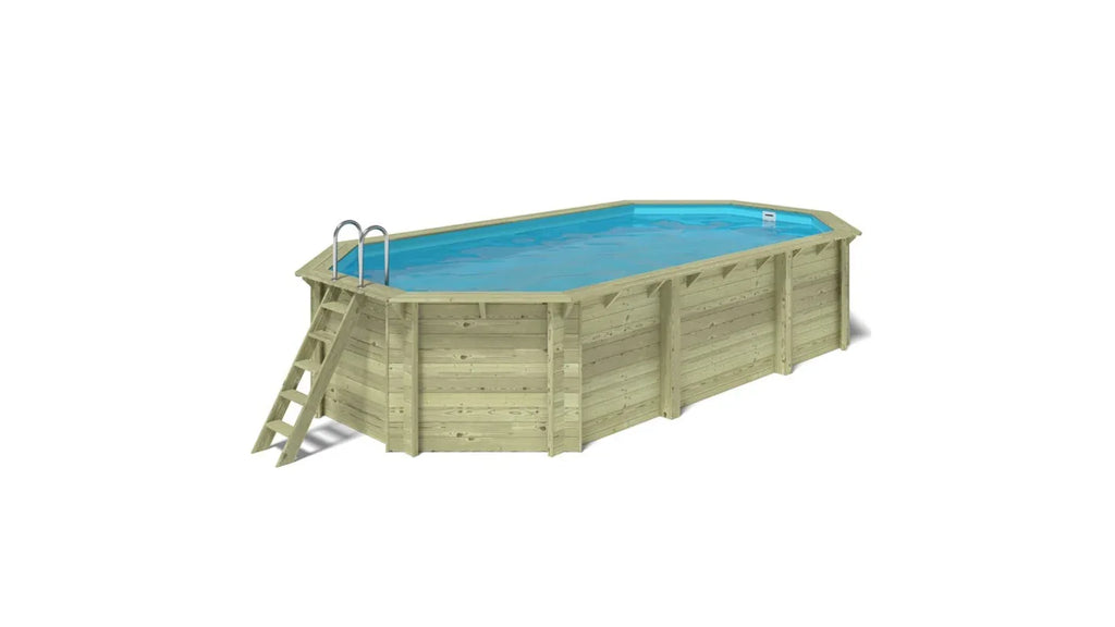 Träpool Våg från enkla poolen produktbild